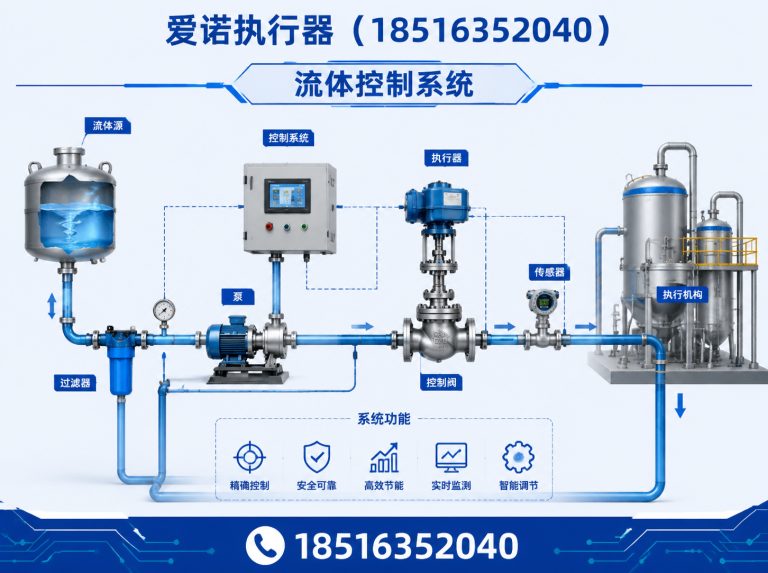 瓯海区直行程执行器展示图