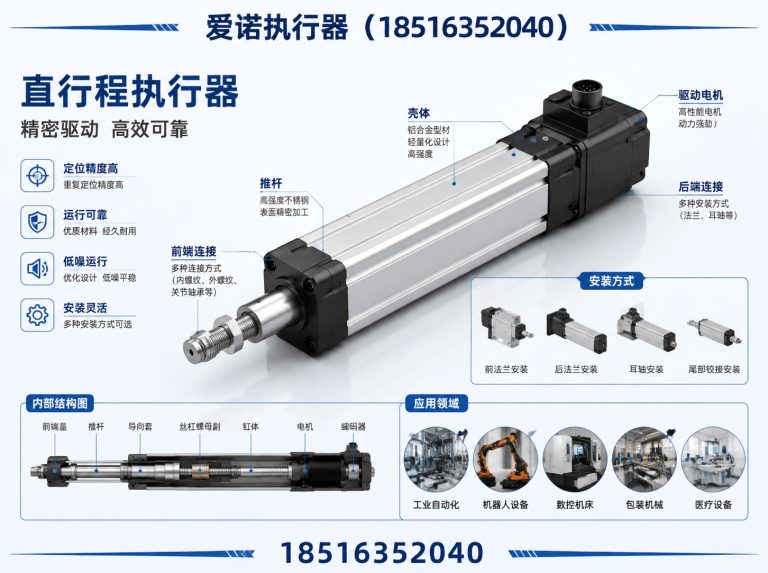 瓯海区拨叉式执行器展示图